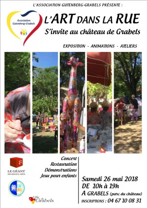 Affiche Art dans la rue 