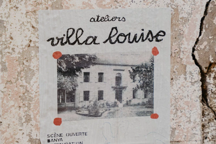Affiche Jazz 2026 - La villa Louise, photo ancienne 1906. - Julie Sistenich 