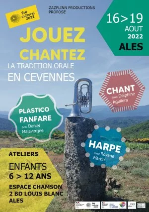 Affiche Chantez, Jouez la tradition en Cévennes