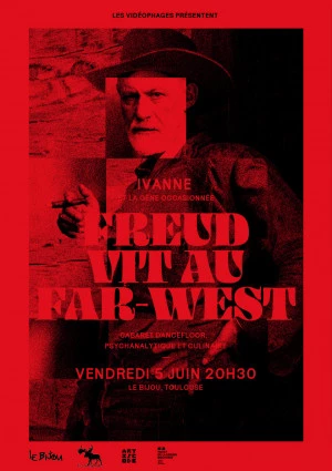 Affiche Ciné-concert au Bijou | Freud vit au Far-West