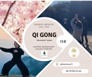 Affiche Seance de qi gong taoiste