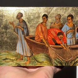 Pêche miraculeuse - Format : 30 X 15 cm - DR 