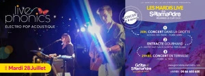Affiche Les Mardis Live avec Livephonics