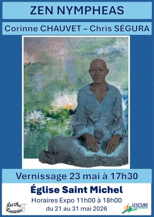 Affiche Corinne CHAUVET et Chris SEGURA à Saint Michel