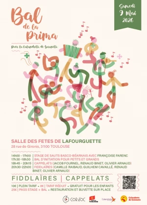 Affiche Bal trad et stage de danse