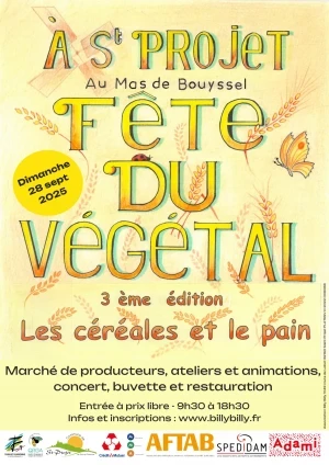 Affiche La Fête du Végétal : les céréales et le pain
