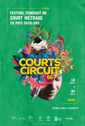Affiche Festival Courts Circuit 66 itinérant et gratuit