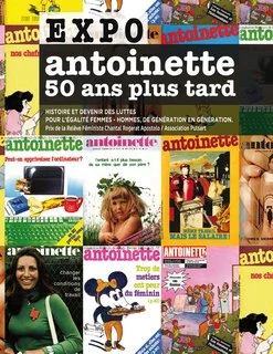 Affiche Mois de l'égalité en Occitanie à Auch : Exposition "Antoinette, 50 ans plus tard"
