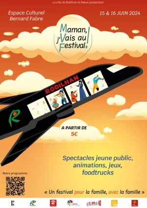 Affiche Maman, J'Vais au Festival 