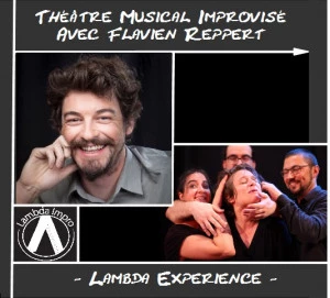 Affiche Théâtre Musical Improvisé avec Flavien REPPERT – Lambda Impro