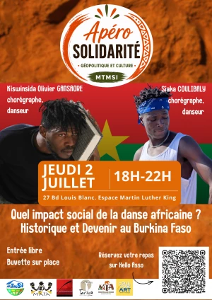 Affiche Apéro Solidarité 