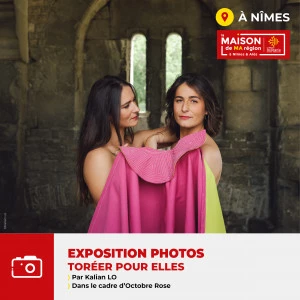 Affiche Exposition "Toréer pour elles" par Kalian Lo