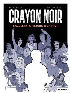 Le roman graphique « Crayon noir - Samuel Paty, histoire d'un prof » paraîtra le 6 octobre 2023