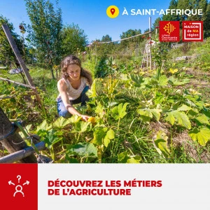 Affiche Découvrez les métiers de l'agriculture