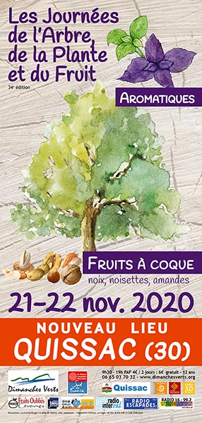 Affiche Journées de l'Arbre de la Plante et du Fruit