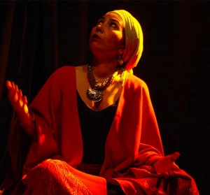 Affiche HALIMA HAMDANE - LA RONDE MERVEILLEUSE DES CONTES MAROCAINS