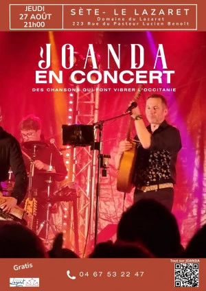 Affiche 1000 ans - Joanda en concert