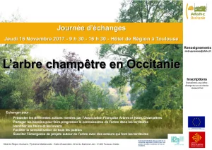 Affiche L'arbre champêtre en Occitanie - Journée Régionale