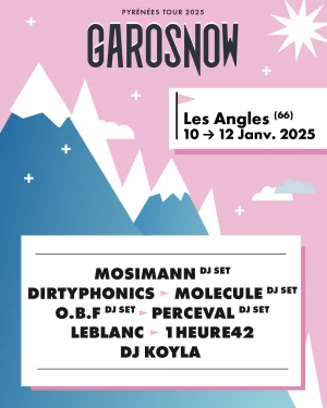 Affiche Garosnow - Les Angles