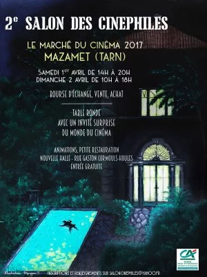 Affiche Salon des cinéphiles - Marché du Cinéma