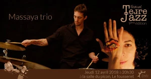 Affiche Terre de Jazz, concert, Massaya trio