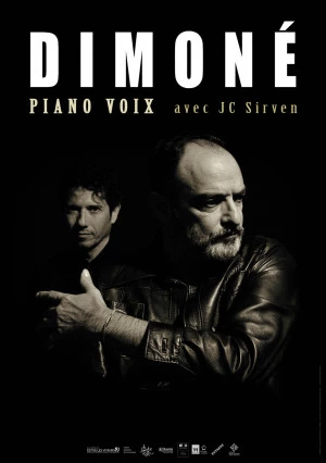 Affiche Dimoné en duo piano/voix avec JC Sirven