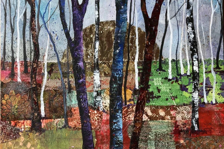 Soleil levant - huile