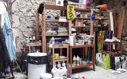 Coin d'atelier - Photo M-Ed SÉGUIN
