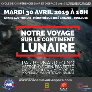Affiche Notre voyage sur le continent lunaire 