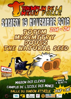 Affiche Tremplin de la Meuh Folle