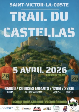 Affiche Trail du Castellas