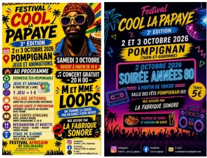 Affiche Festival africain Cool la Papaye