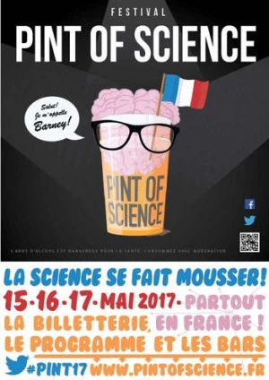 Affiche Festival Pint Of Science Toulouse
