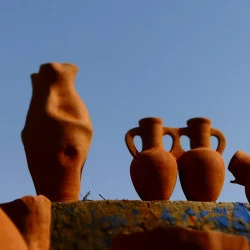 Composition de Poterie réalisée à SAFI / Projet Photo en parralléle - Argile et photographie - Maxime Gralet 