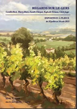 Affiche Regard sur le Gers peintures et sculptures
