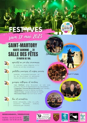 Affiche Fest'yves Saint-Martory 