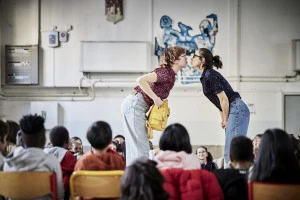Affiche FIESTA - Tréteaux de France - Spectacle de Théâtre