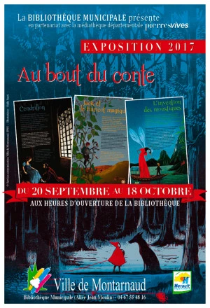 Affiche Exposition « Au bout du conte » à Montarnaud