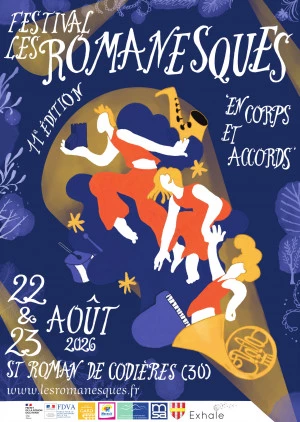 Affiche Festival Les Romanesques - 11ème édition