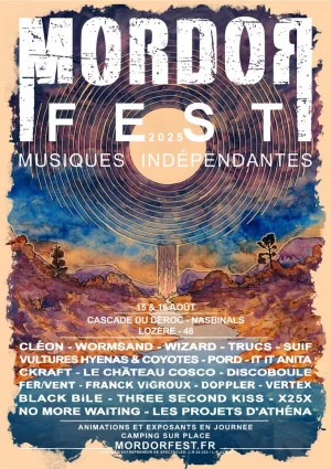 Affiche Festival Mordorfest 2025