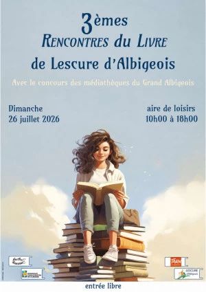Affiche LES TROISIEMES RENCONTRES DU LIVRE