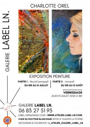 Affiche MicroCosmiqueS par Charlotte Orel