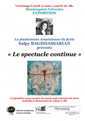 Affiche Le spectacle continue 