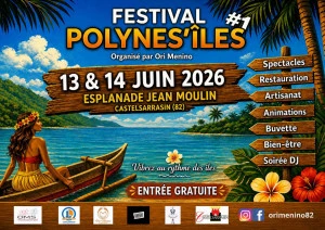 Affiche FESTIVAL POLYNES'ILES