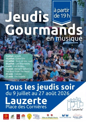 Affiche Jeudis Gourmands