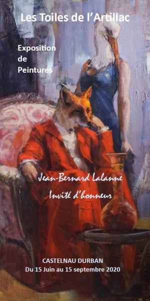 Affiche Exposition les Toiles de l'Artillac
