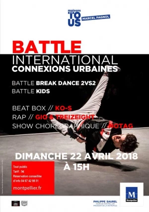 Affiche Battle Connexions urbaines 