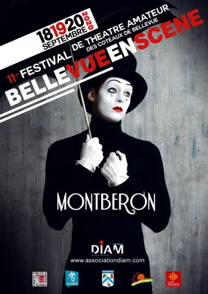 Affiche Festival de théâtre Bellevue en Scène