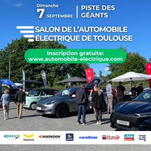 Affiche Salon de l'Automobile Electrique de Toulouse