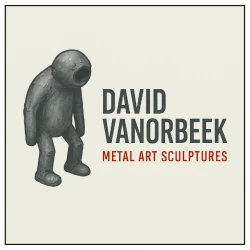 Sculptures en métal - Depuis 1999, David Vanorbeek développe un travail de sculpture autour du métal récupéré et recyclé. Son parcours a évolué des premières sculptures d'insectes vers un langage de plus en plus abstrait, figuratif et monumental. - David Vanorbeek Sculpteur 